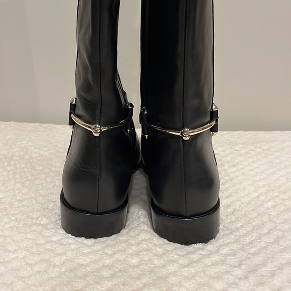 Napoleoni Matteo black leather riding boot - Picture 3 of 4